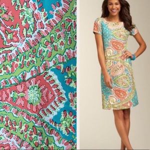 100% Silk Paisley Dress